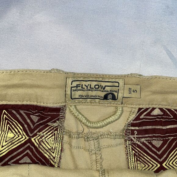 Flylow Women’s Tan Hiking Outdoor Short Sz Small‎ 4 Inseam - Picture 4 of 9